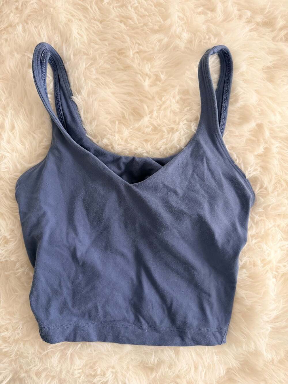 Lululemon Align Tank Top Light Support Size 2 Water Drop Blue
